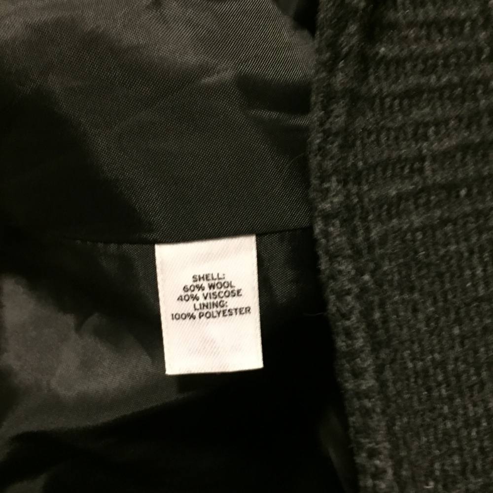 Trouve Lightweight Wool Coat - Size: Medium - Picture 7 of 7